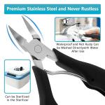 Professional Thick & Ingrown Toenail Correction Tool, Pedicure Clippers Toe Nail Cutter for Men & Women(1 Pcs).