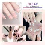 Nail Art Fast Building Uv Led Gel Clear.