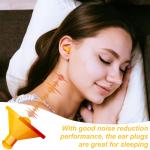 Soft Ear Plug For Sleeping,Noise Cancelling Back ground & meditation (5 pairs)