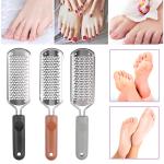 Stainless Steel, Foot Filer & Pedicure, Heel Scrubber Foot Scrubber for Dead Skin -Black