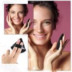 Triangle Shape Makeup Sponge Puff, (Pack Of 5) Multicolor