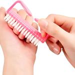 6pcs Big Handle Grip Nail Brush, Fingernail Scrub Cleaning Brush, Pedicure Cleaner Brushes.