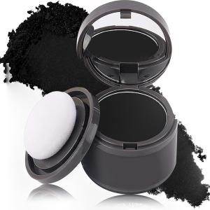 Conceals Hair Loss  Hair Powder Root Cover Up Black 1 Pcs