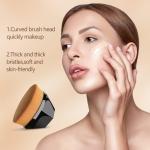 Foundation Makeup Brush Flat Top Hexagon Face Liquid Powder Foundation 1 Pcs