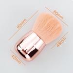 Nail Art Dust Brush Gold, Nail Duster Brush for Nail Art, Multipurpose Makeup Tool, Selon, Home Use( 1 Pcs).