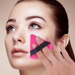6 Pieces Powder Puff Soft Face Triangle Makeup Puff multicolors
