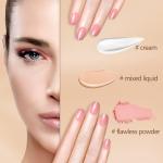 Foundation Makeup Brush Flat Top Hexagon Face Liquid Powder Foundation 1 Pcs