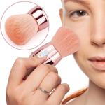 Nail Art Dust Brush Gold, Nail Duster Brush for Nail Art, Multipurpose Makeup Tool, Selon, Home Use( 1 Pcs).