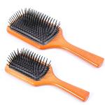 Hair Brush Wooden Paddle (Pack of 1)