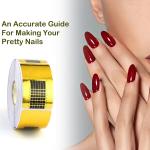 NAIL FORM FOR EXTENSIONS 500 PCS ROLL Nail Art(Pack of 1).