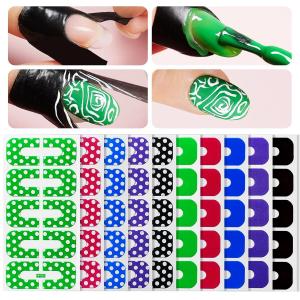 Pack of 10 Nail Extensions Random Colors