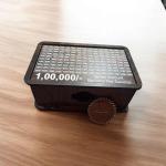 Money Saving Box for Adult and Kids 1 Lakh Wooden Piggy Bank: Premium Money Saving Box  Stylish Kiddy Money Bank 1 Pcs