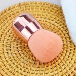 Nail Art Dust Brush Gold, Nail Duster Brush for Nail Art, Multipurpose Makeup Tool, Selon, Home Use( 1 Pcs).