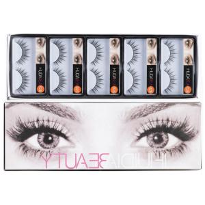100% Soft and Natural Handmade 3D Eyelashes (Pack of 5)