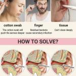 6 Pcs Ear Wax Cleaner, Ear Pick Earwax Removal Kit, Ear Cleansing Tool Set..(Multicolor).