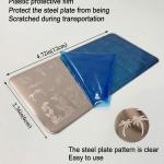 Plastic Stamping Nail Art Kit (Pack of 1)