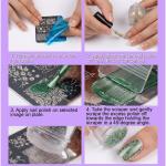 Plastic Stamping Nail Art Kit (Pack of 1)