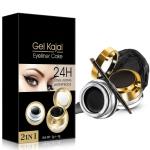 2 in 1 Gel Kajal With Eyeliner Cake 24 Hours Long Lasting Waterproof..