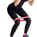 Loop Bands for Fitness, Yoga, Pilates, Legs, Waist, Shoulders, HIPS and Strength Training - Set of 5