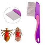 2pc Lice Comb - Stainless Steel lice Comb and Flea Lice Comb For Cat, Dog Treatment.