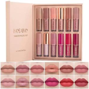 12Pcs Liquide matte Lipstick | 12Pcs Set | waterproof | long lasting