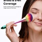 Blush brush,  cleaning tools, make-up brushes, nail brushes, for Professional for Home 1 Pcs