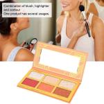 6 COLOR HIGHLIGHT,BLUSH AND CONTOUR PALETTE 24.g