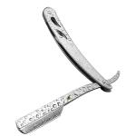 Stainless Steel Straight Edge Barber Razor Folding Shaving Shaver Without Blade for Men