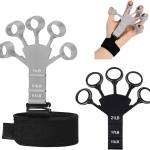 Workout Hand Finger Trainer Gripster Exerciser Grip Strength Hand Grip/Fitness Grip  (Black) 1 Piece