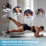 Ankle Resistance Bands, Ankle Bands for Working Out with Cuffs, Resistance Bands for Leg