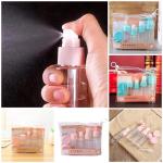 Plastic Portable Travel Size Empty Bottles for Makeup Cosmetic(Pack of 1).