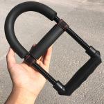 Adjustable Hand Grip T iner Forearm Hand Wrist Exerciser(Pack of 1).Black.