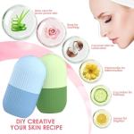 Silicone Ice Roller for Face | Ice roller for face massager | face ice roller for Glowing Skin(Pack of 1).