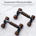 Push Up Bar Stand For Gym & Home Exercise (orange) 1 Piece.