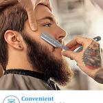 Stainless Steel Straight Edge Barber Razor Folding Shaving Shaver Without Blade for Men