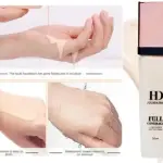 Full Face Coverage Liquid Foundation Waterproof Long Lasting Foundation  (BEIGE, 35 ml)