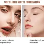 Full Face Coverage Liquid Foundation Waterproof Long Lasting Foundation  (BEIGE, 35 ml)