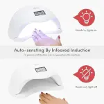 48W USB Charging 4 Speed Nail Photo Therapy Drying Machine