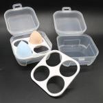 Sponge 4 Pcs in A Storage Box ,Makeup Cosmetic Puff Makeup Sponge (Multicolour)