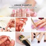 100Pcs Nails Orange Wood Stick For Cuticle Pusher Remover