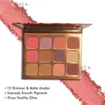 12 color Blush Palette (pack of 1).