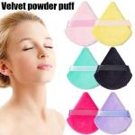 6 Pieces Powder Puff Soft Face Triangle Makeup Puff (multicolors)