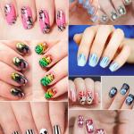 PREMIUM 5pcs Nail Art Liner Brushes, Nails Gel Polish Painting Nail Art Design Brush Pen Set(Multicolour).