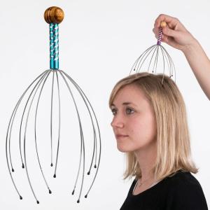 Head Scratcher for Head Masager, Body Relaxing, Pain Relief and Hair Massage Spring (Pack of 2)