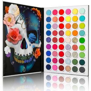 54 Colors Eyeshadow Palette(Multicolor) 1 Pcs