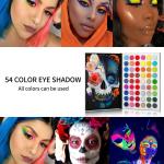 54 Colors Eyeshadow Palette(Multicolor) 1 Pcs