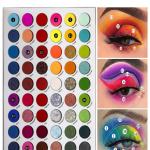 54 Colors Eyeshadow Palette(Multicolor) 1 Pcs