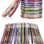Nails Art Tape Lace Line Strips Decoration Stickers UV Gel Polish for Nail Art Decals 1 Pcs