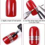 Nails Art Tape Lace Line Strips Decoration Stickers UV Gel Polish for Nail Art Decals 1 Pcs