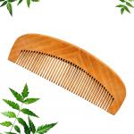 Pack of 3 Pieces Handmade Wooden Comb (Lakdi ka Kangha) Wide Tooth Comb For Women & Men Hair Growth.
